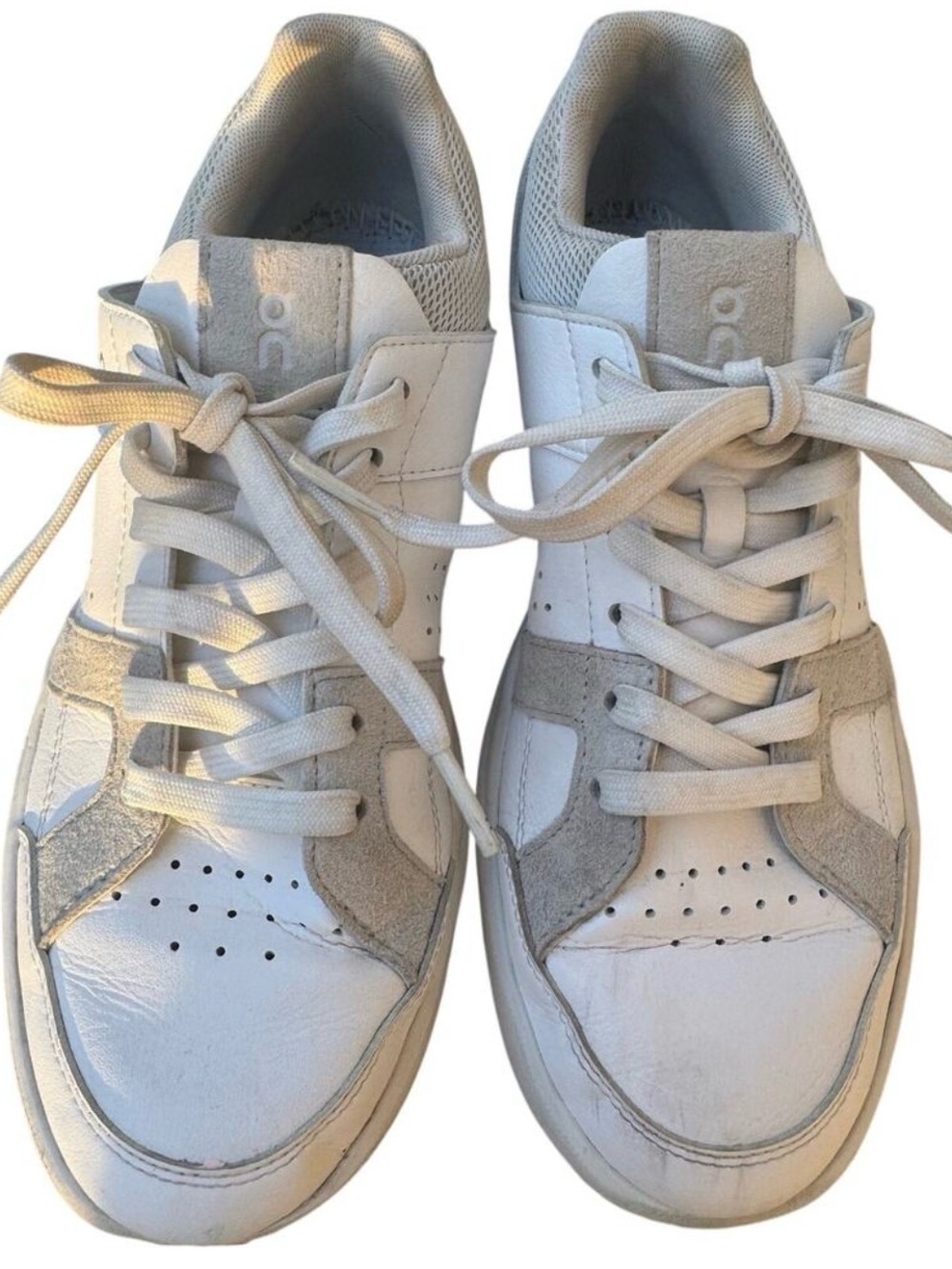 On Running The Roger Clubhouse White Sneakers Women's Size 8 Casual Shoes